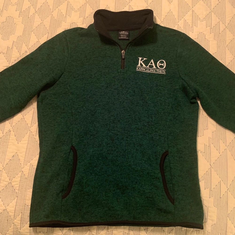 Kappa Alpha Theta Charles River Quarterzip